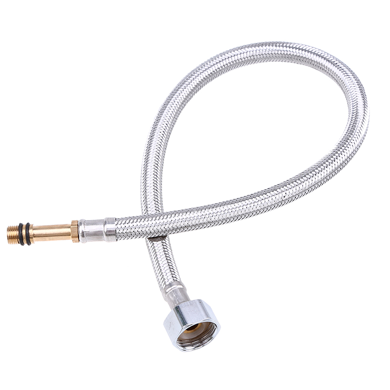 Stainless Steel Kitchen Basin Mixer Tap Faucet Braided Water Hose Connector